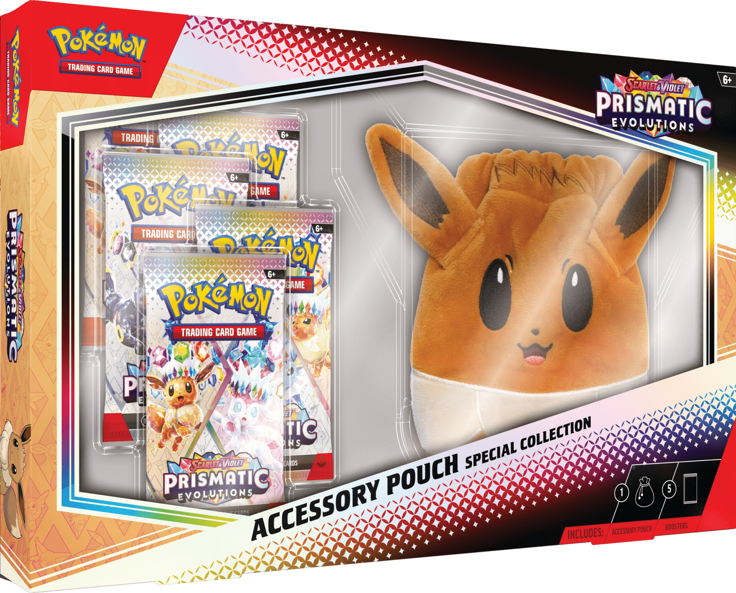 Prismatic Evolutions Accessory Pouch special collection