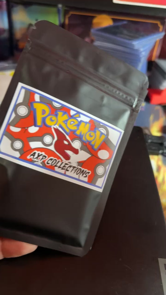 Custom repackage Pokemon cards